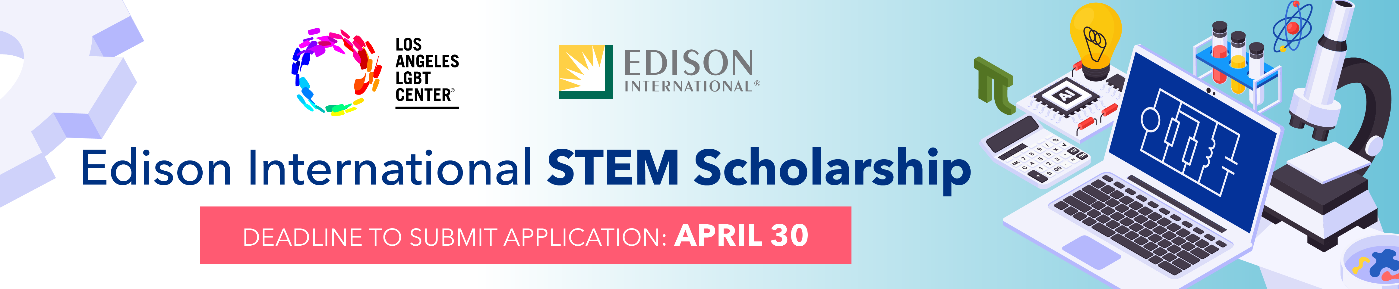 Edison International STEM Scholarship Deadline: April 30, 2022