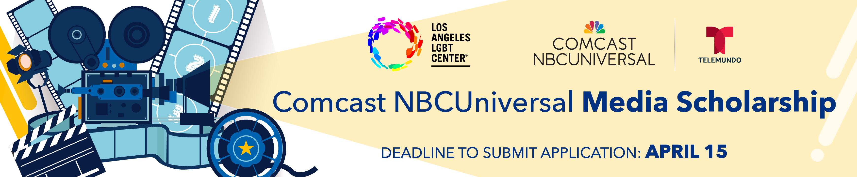 Comcast NBCUniversal Telemundo  Media Scholarship 
Deadline: April 15, 2023